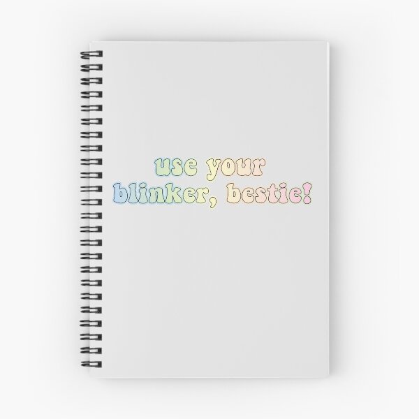 Item preview, use your blinker, bestie! designed and sold by retro10.