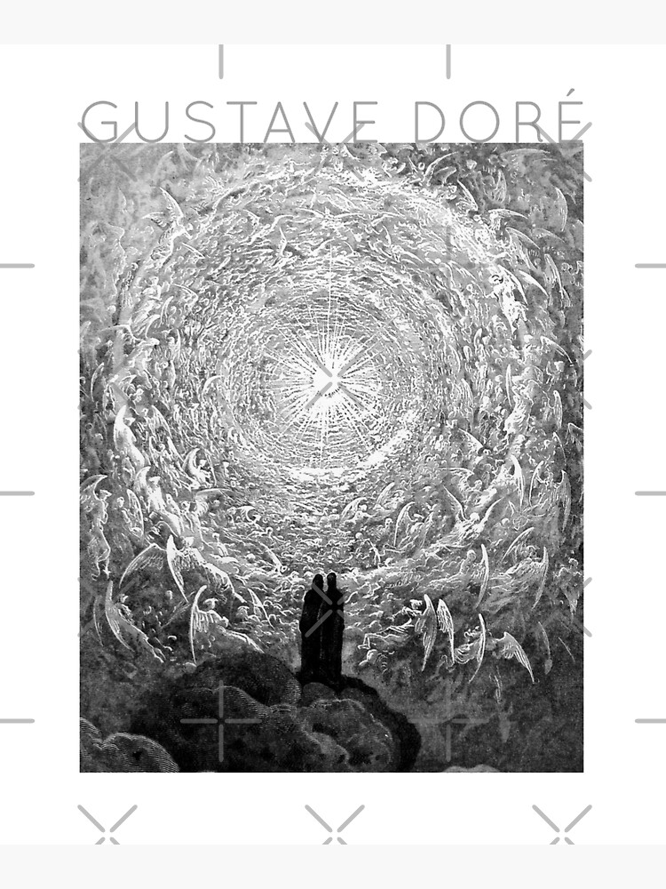 Gustave Dor Dante and Beatrice See God Art Print