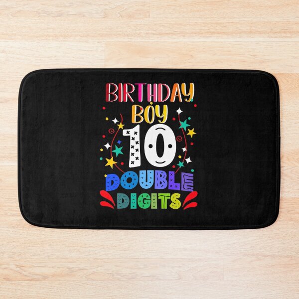 Item preview, Birthday Boy 10 Double Digits, Birthday 10th, Happy Birthday 10 Years Old designed and sold by orangeblue21.