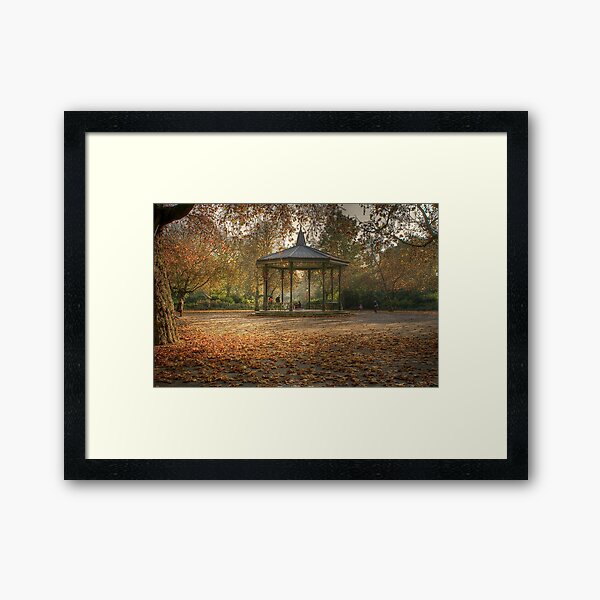 the band stand Framed Art Print