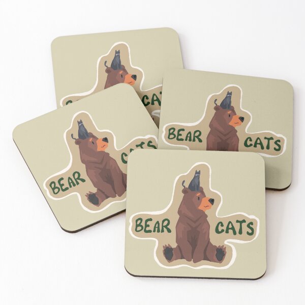 Item preview, Cute Bear Cat Friends designed and sold by strawbsurprise.