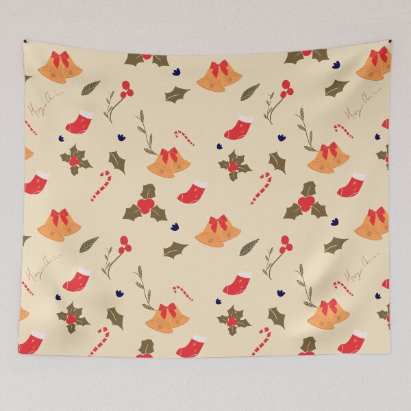 Item preview, Christmas Seamless Print designed and sold by EtherealByMo.