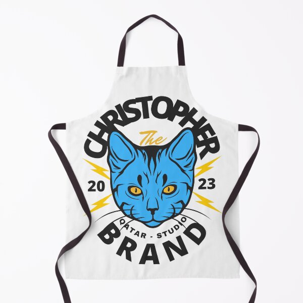 Item preview, CHRISTOPHER NAME SHIRT: CHRISTOPHER QATAR  STUDIO CAT BRAND DESIGN. designed and sold by AlexRelax.