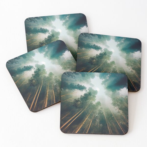 Item preview, Through the Treetops - Digital Painting designed and sold by RunJumpJump.