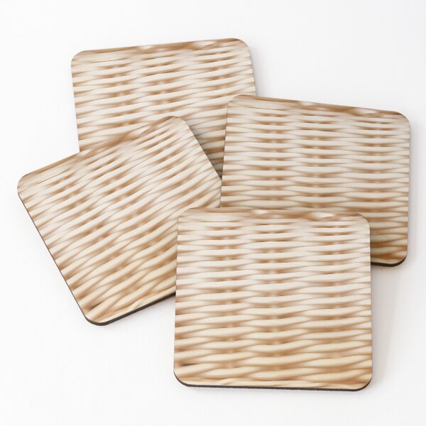 Item preview, Wicker Fine Art Decor - Earth Tones - Home Decor Accent Art -  designed and sold by SkyArt2022.