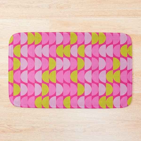 Item preview, Neon Pink and Yellow Geometric Pattern designed and sold by JuneJournal.