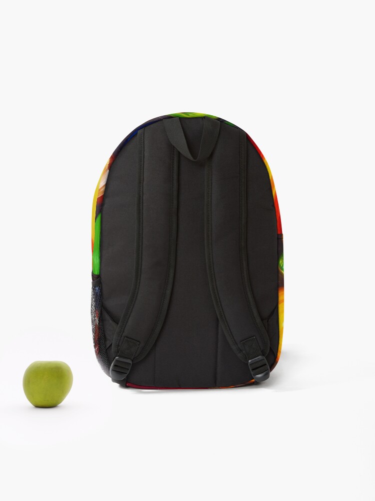 Thumbnail 2 of 3, Backpack, Planet Rocks designed and sold by HankChill.