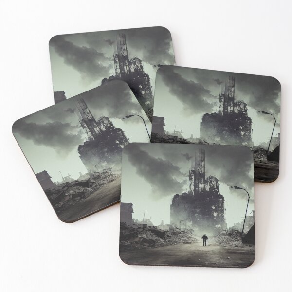 Item preview, End time nuclear power plant scenario designed and sold by hoodie-store.
