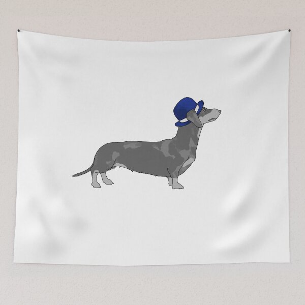 Item preview, Dachshund 4 (white background) designed and sold by MentaLee.