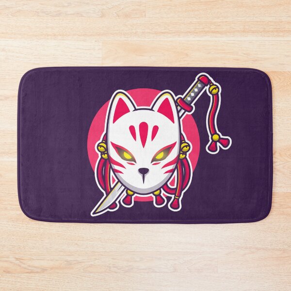 Item preview, Cute Kitsune with Sword Anime Style designed and sold by RepublicOfFire.