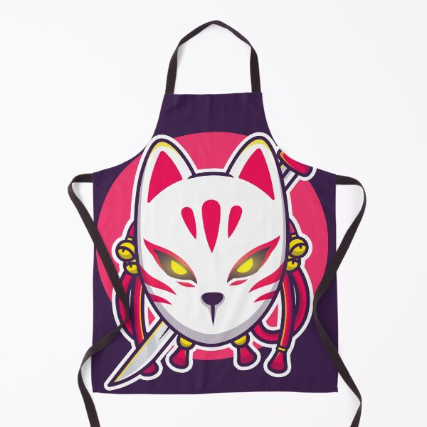 Item preview, Cute Kitsune with Sword Anime Style designed and sold by RepublicOfFire.