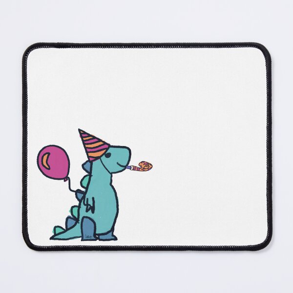 Item preview, dino party 1 (white background) designed and sold by MentaLee.