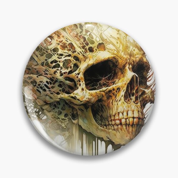 Item preview, Golden Skull flames designed and sold by royalfishgames.