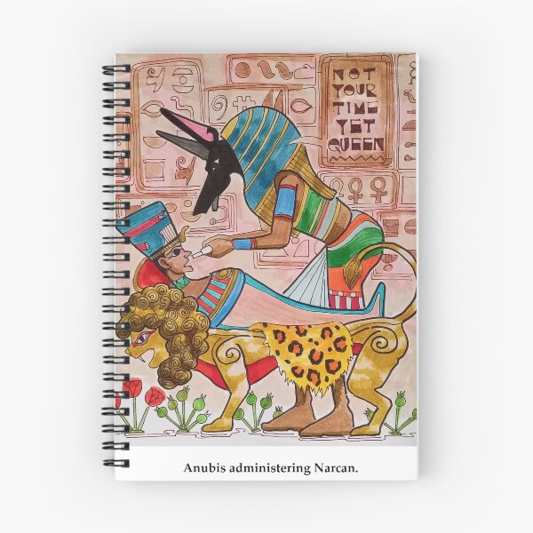 Item preview, Anubis Administrando Narcan (Reina) designed and sold by Michael Jaecks.