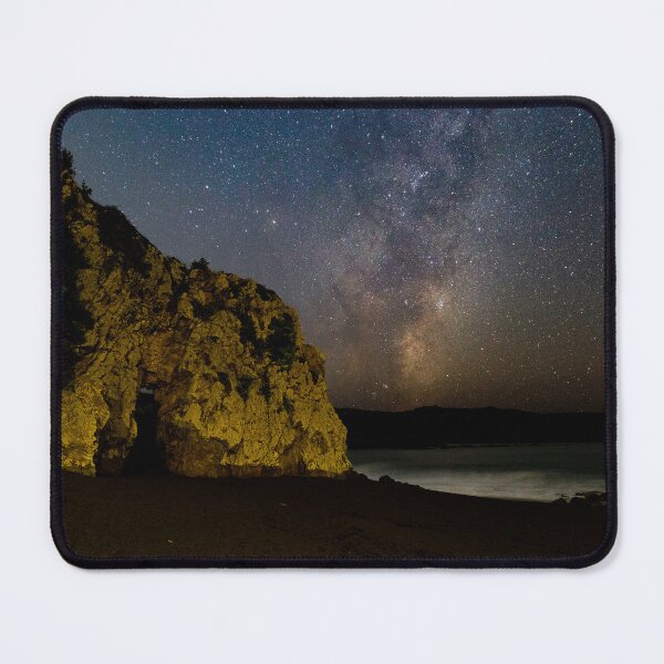 Item preview, Arch at Breaker Bay under the arch of the Milky Way designed and sold by shadowsanddust.