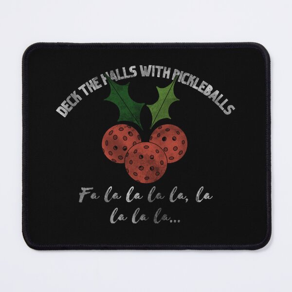 Item preview, Deck the halls with pickleballs designed and sold by Lillieoandco.