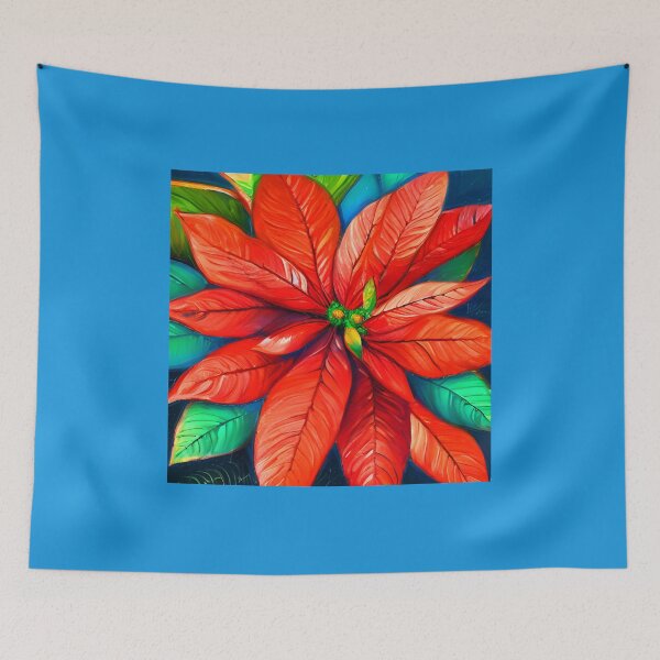 Item preview, Abstract Poinsettia  designed and sold by NitaBond.