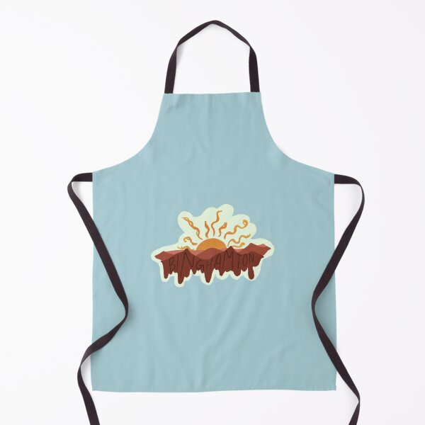 Item preview, Binghamton University Sunset Mountains Red Sticker designed and sold by strawbsurprise.