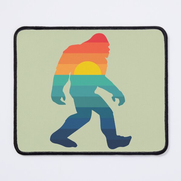 Item preview, Bigfoot Sasquatch Retro Sunset Silhouette designed and sold by H G  Designs.