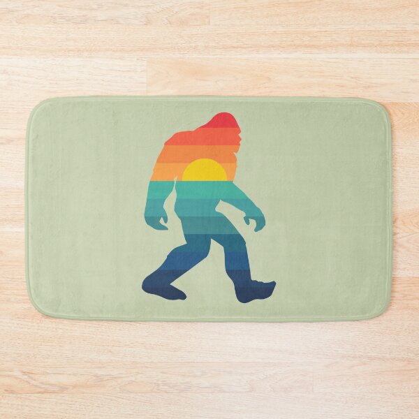 Item preview, Bigfoot Sasquatch Retro Sunset Silhouette designed and sold by H G  Designs.