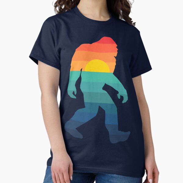 Item preview, Bigfoot Sasquatch Retro Sunset Silhouette designed and sold by H G  Designs.