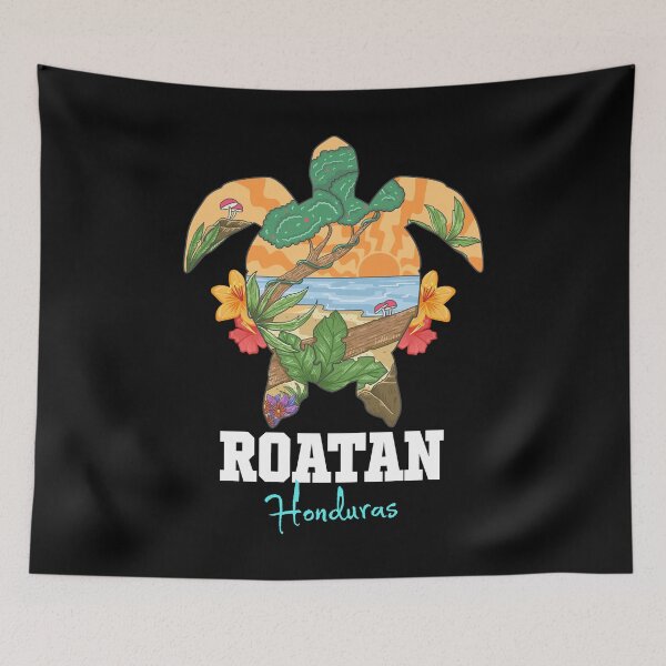 Item preview, Roatan Bay Islands Honduras Turtle Souvenir designed and sold by MrEddie10.