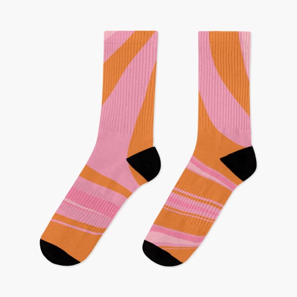 Item preview, Pink and Orange Abstract Marble Swirl designed and sold by JuneJournal.
