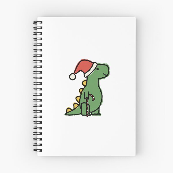 Item preview, Dino Christmas (green, white background) designed and sold by MentaLee.