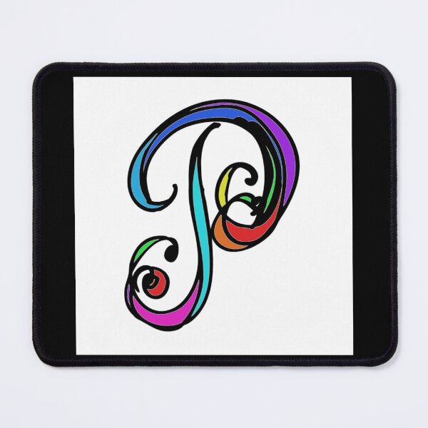 Item preview, Colorized letter P Initial  designed and sold by RemieJames.