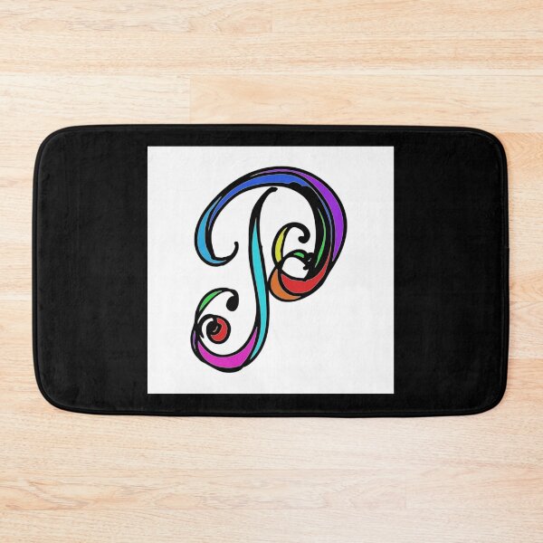 Item preview, Colorized letter P Initial  designed and sold by RemieJames.