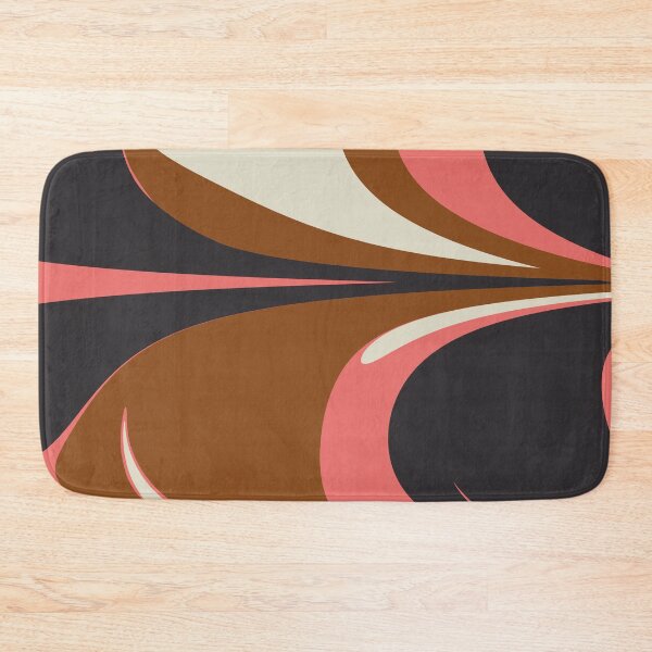 Item preview, Groovy Pink and Brown Abstract Marble Swirl designed and sold by JuneJournal.