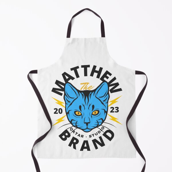 Item preview, MATTHEW NAME SHIRT: MATTHEW QATAR  STUDIO CAT BRAND DESIGN. designed and sold by AlexRelax.