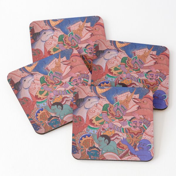 Item preview, Ancient India Mural designed and sold by HellbenderCo.