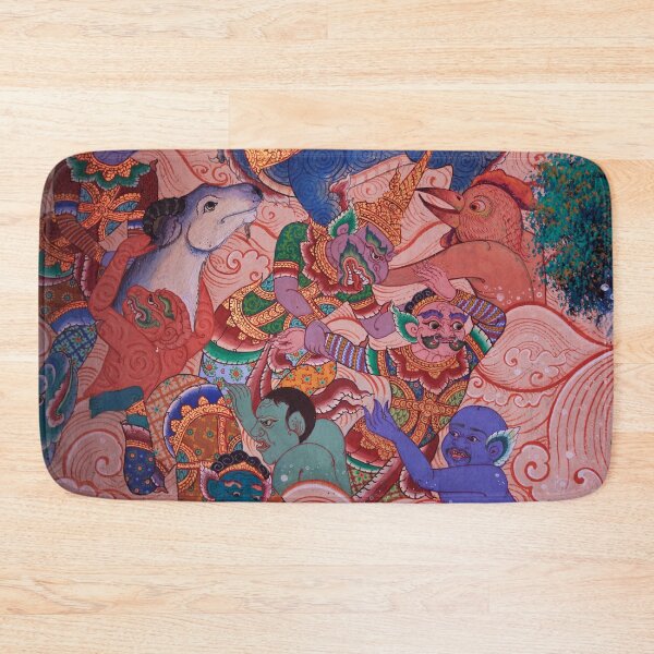 Item preview, Ancient India Mural designed and sold by HellbenderCo.