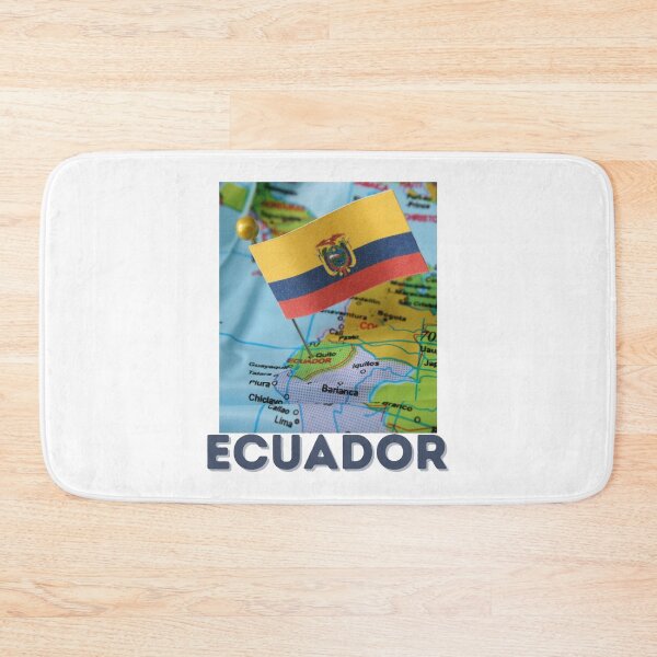 Item preview, Ecuador Map Flag designed and sold by Tienda-Vane.