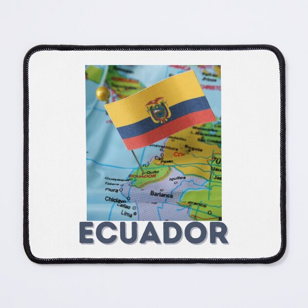 Item preview, Ecuador Map Flag designed and sold by Tienda-Vane.