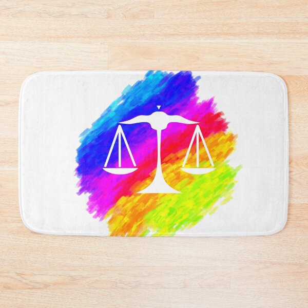Item preview, Libra Zodiac Sign on Oil Paint Color Patch  designed and sold by Dewlangrial.