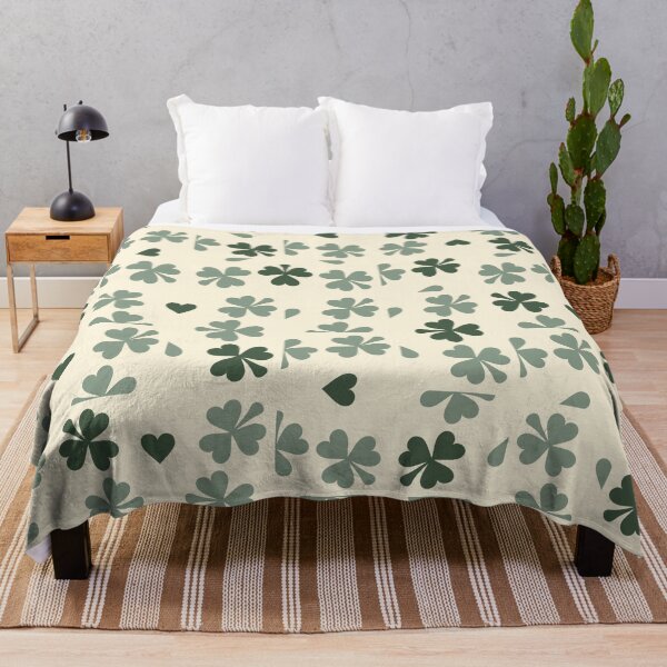 Item preview, Ivory Clover Checkers designed and sold by Carolina Diaz.