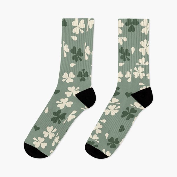 Item preview, Sage Green Clover Checkers designed and sold by Carolina Diaz.