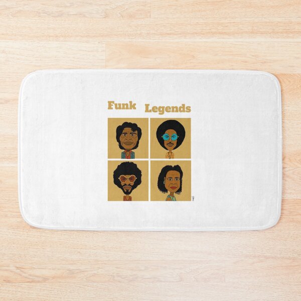 Item preview, Drawn portraits of 4 legends of Funk. designed and sold by Eric Sintès.