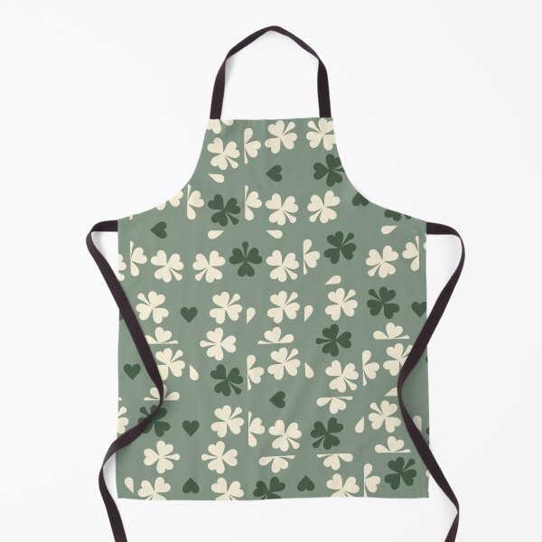 Aperçu de l'œuvre Sage Green Clover Checkers créée et vendue par Carolina Diaz.