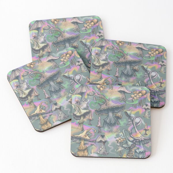 Item preview, Magic Mushrooms designed and sold by Marcia and Ron Stacy Studios.