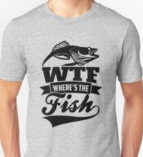 WTF Where's the Fish Unisex T-Shirt