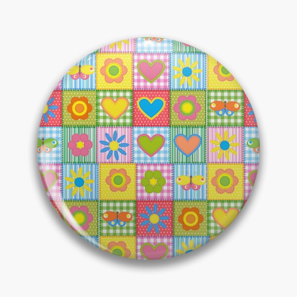 Item preview, Happy colorful patchwork designed and sold by Wowmelowwshop.