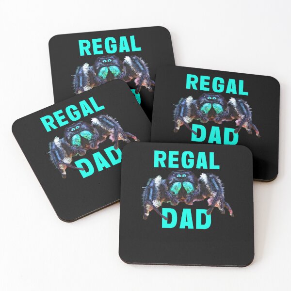 Item preview, Regal Dad Cute Regal Jumping Spider designed and sold by Zurickdesigns.