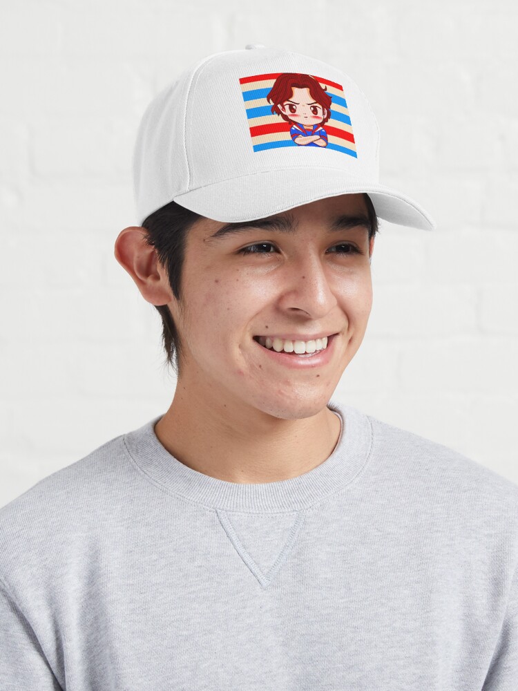 Thumbnail 3 of 7, Cap, Stranger Things Steve designed and sold by timegraf.