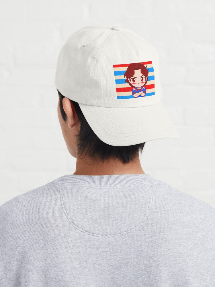 Thumbnail 4 of 7, Cap, Stranger Things Steve designed and sold by timegraf.