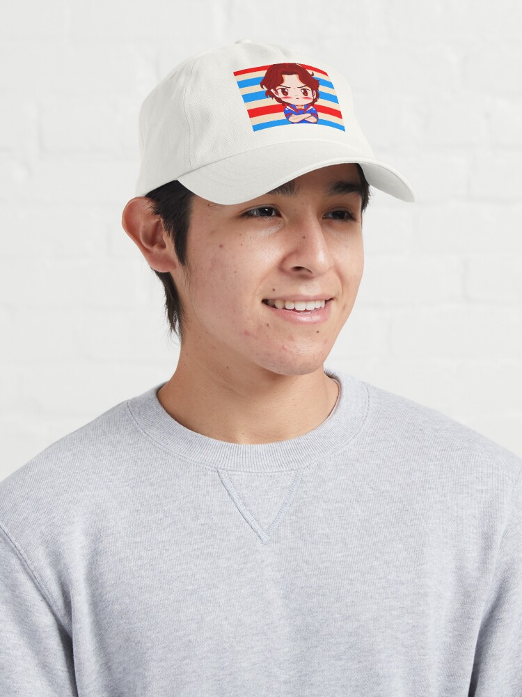 Thumbnail 3 of 7, Cap, Stranger Things Steve designed and sold by timegraf.
