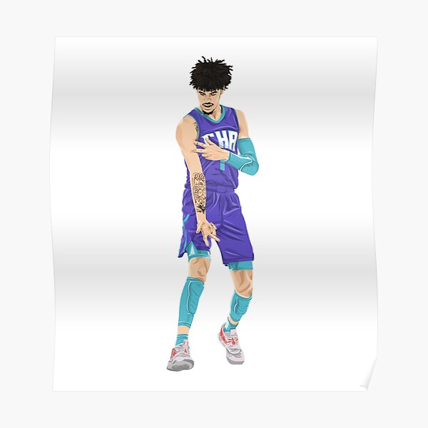 "Lamelo Ball Signature Pose" Poster For Sale By WNGraphics | Redbubble