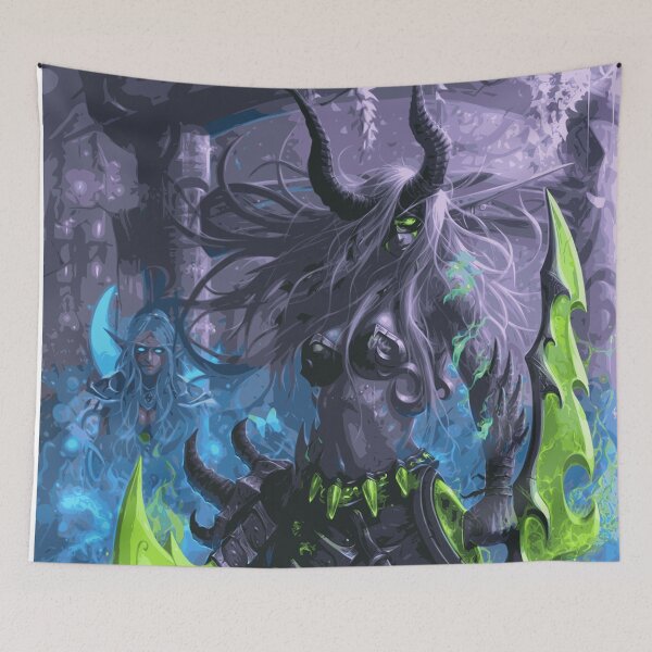 Item preview, Night Elf Demon Hunter designed and sold by STICKERSAUCE.